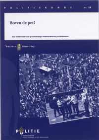 Politiekunde 28 -   Boven de pet?