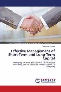 Effective Management of Short-Term and Long-Term Capital