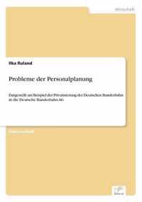 Probleme der Personalplanung