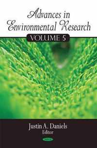 Advances in Environmental Research