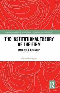 The Institutional Theory of the Firm