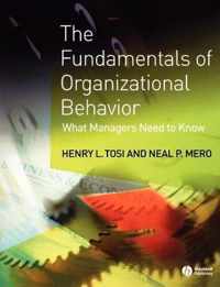 The Fundamentals of Organizational Behavior