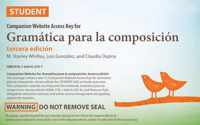 Companion Website Access Key for Gramatica para la composicion