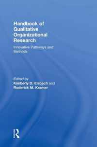 Handbook of Qualitative Organizational Research