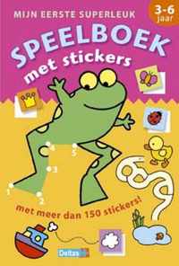 Mijn eerste superleuk speelboek met stickers (3-6 j.)