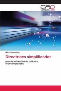 Directrices simplificadas