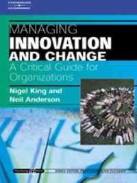 Managing Innovation and Change: A Critical Guide for Organizations