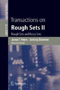 Transactions on Rough Sets II