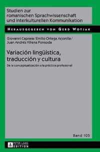 Variacion lingüística, traduccion y cultura