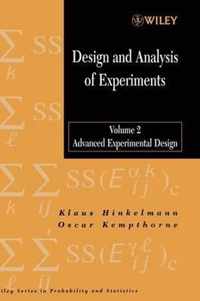 Design And Analysis Of Experiments