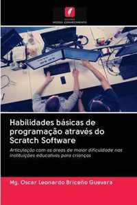 Habilidades basicas de programacao atraves do Scratch Software