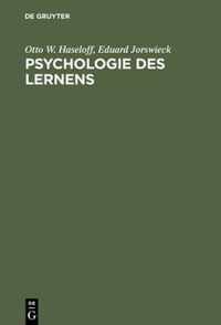 Psychologie des Lernens