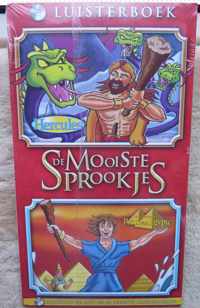 De Mooiste Sprookjes - Hercules + Prins van Egypte -luisterboek + cd met kinderliedjes