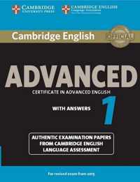 Cambridge English - Adv 1 for Revised Exam from 2015 student