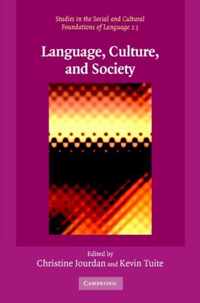 Studies in the Social and Cultural Foundations of Language