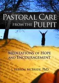 Pastoral Care from the Pulpit