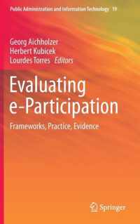 Evaluating e-Participation