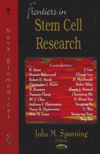 Frontiers in Stem Cell Research