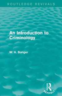 An Introduction to Criminology (Routledge Revivals)