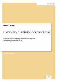 Unternehmen im Wandel des Outsourcing