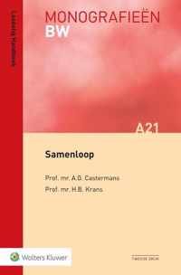 Monografieen BW A21 -   Samenloop