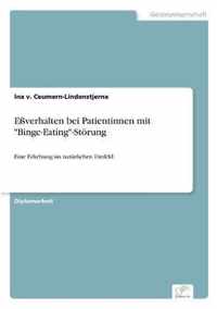 Essverhalten bei Patientinnen mit Binge-Eating-Stoerung