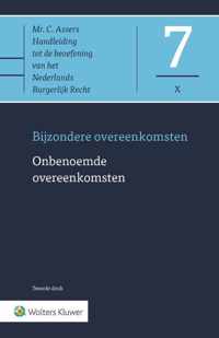 Asser-serie 7-X -   Onbenoemde overeenkomsten