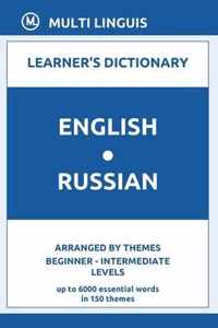 English-Russian (Learner's Dictionary, Beginner - Intermediate Levels, Arranged by Themes)