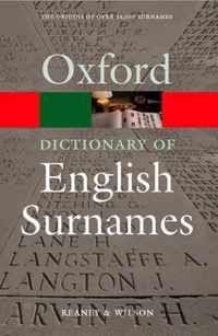 Dictionary Of English Surnames