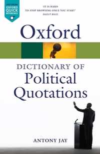 Oxford Dictionary Of Political Quotation