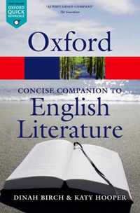 The Concise Oxford Companion to English Literature