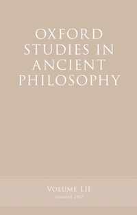 Oxford Studies in Ancient Philosophy, Volume 52