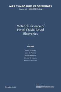 MRS Proceedings Materials Science of Novel Oxide-Based Electronics