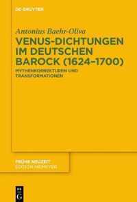 Venus-Dichtungen Im Deutschen Barock (1624-1700)