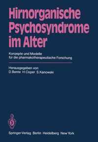 Hirnorganische Psychosyndrome im Alter