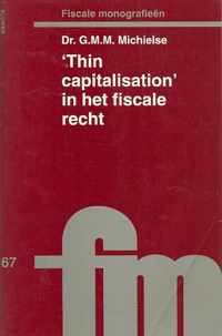 Thin capitalisation in het fiscale recht