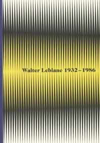 Walter Leblanc 1932 - 1986