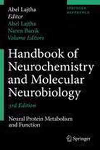 Handbook of Neurochemistry and Molecular Neurobiology