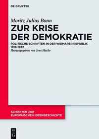 Zur Krise Der Demokratie