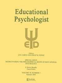 Rediscovering the Philosophical Roots of Educational Psychology: A Special Issue of Educational Psychologist