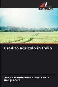 Credito agricolo in India