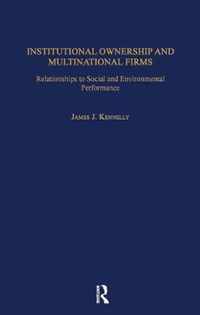 Institutional Ownership and Multinational Firms