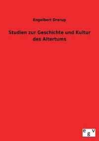 Studien Zur Geschichte Und Kultur Des Altertums