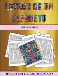 Libro de pintar (Letras de un alfabeto inventado)