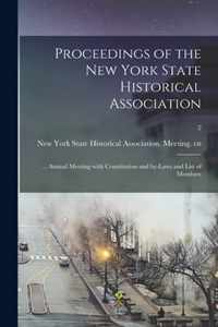 Proceedings of the New York State Historical Association