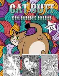 Cat Butt Coloring Book