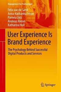 User Experience Is Brand Experience