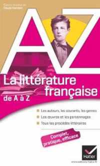 La litterature francaise de A a Z