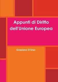 Appunti di Diritto dell'Unione Europea