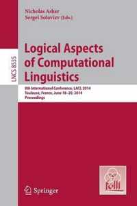 Logical Aspects of Computational Linguistics